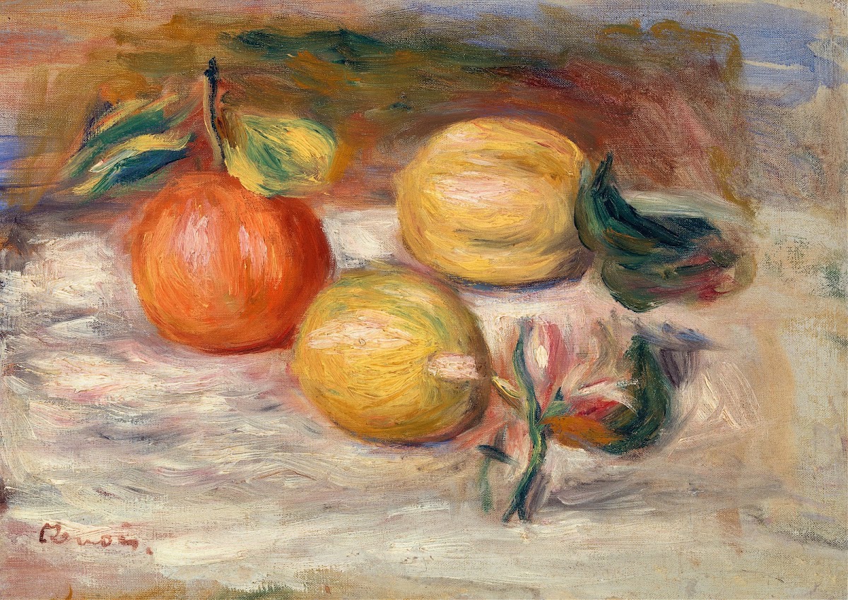 Lemons and Orange Citrons et orange c 1913