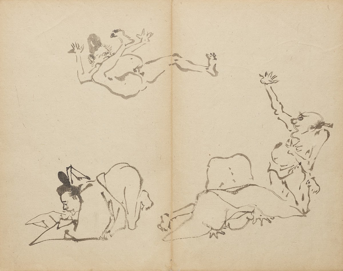 Courtiers Farting Contest 1800s