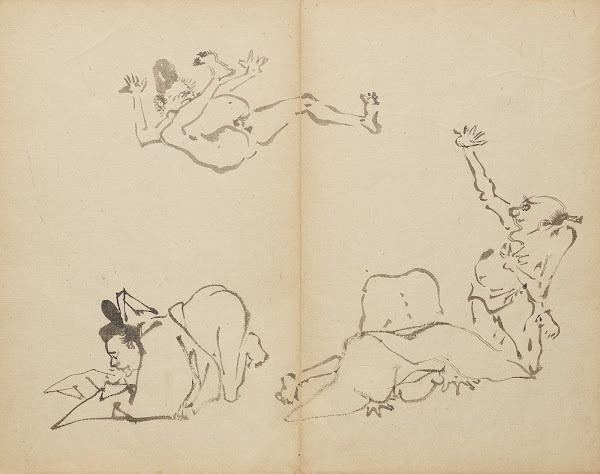 Courtiers Farting Contest 1800s