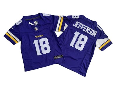 Youth Minnesota Vikings 18# Justin Jefferson Nike Purple Vapor F.U.S.E. Limited Jersey.jpeg