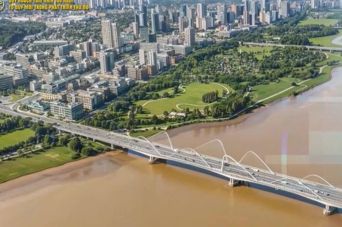 Sông Hồng - trục cảnh quan và động lực phát triển mới của Hà Nội - Đài Phát thanh và truyền hình Hà Nội