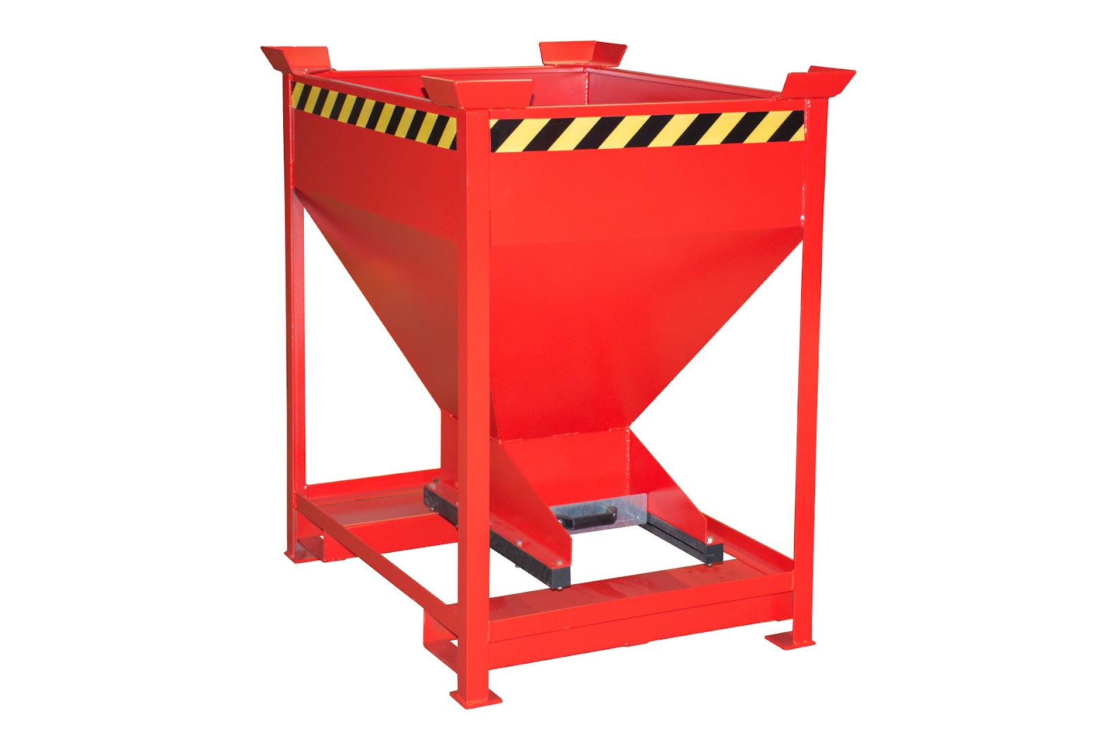 Silocontainer SG-D 375, gelakt, Vuurrood
