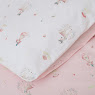 Bedding set for a baby crib 7 el Twins Bembi pink