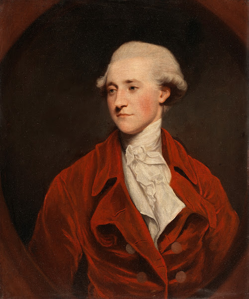 Portrait of Richard Burke Son of Edmund Burke Parliamentary Agent of the Catholi