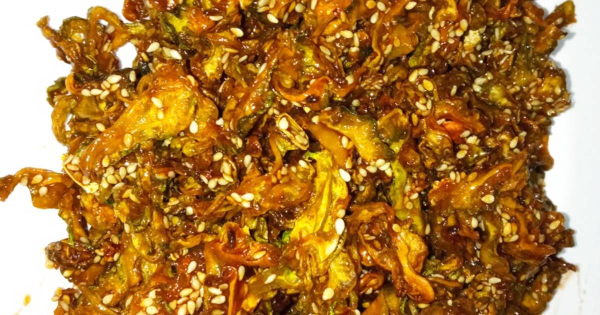 Khổ qua khèo xì dầu (tương)
