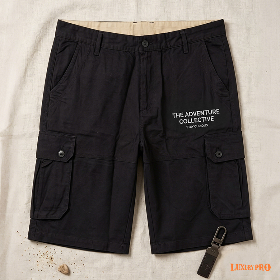 2D Denim Cargo Pants Without Belt