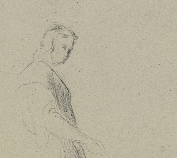 Female half figure 1844