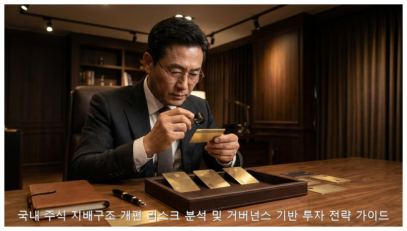 국내 주식 지배구조 개편 리스크 분석 및 거버넌스 기반 투자 전략 가이드 핵심 안내 및 분석 인포그래픽 (4)