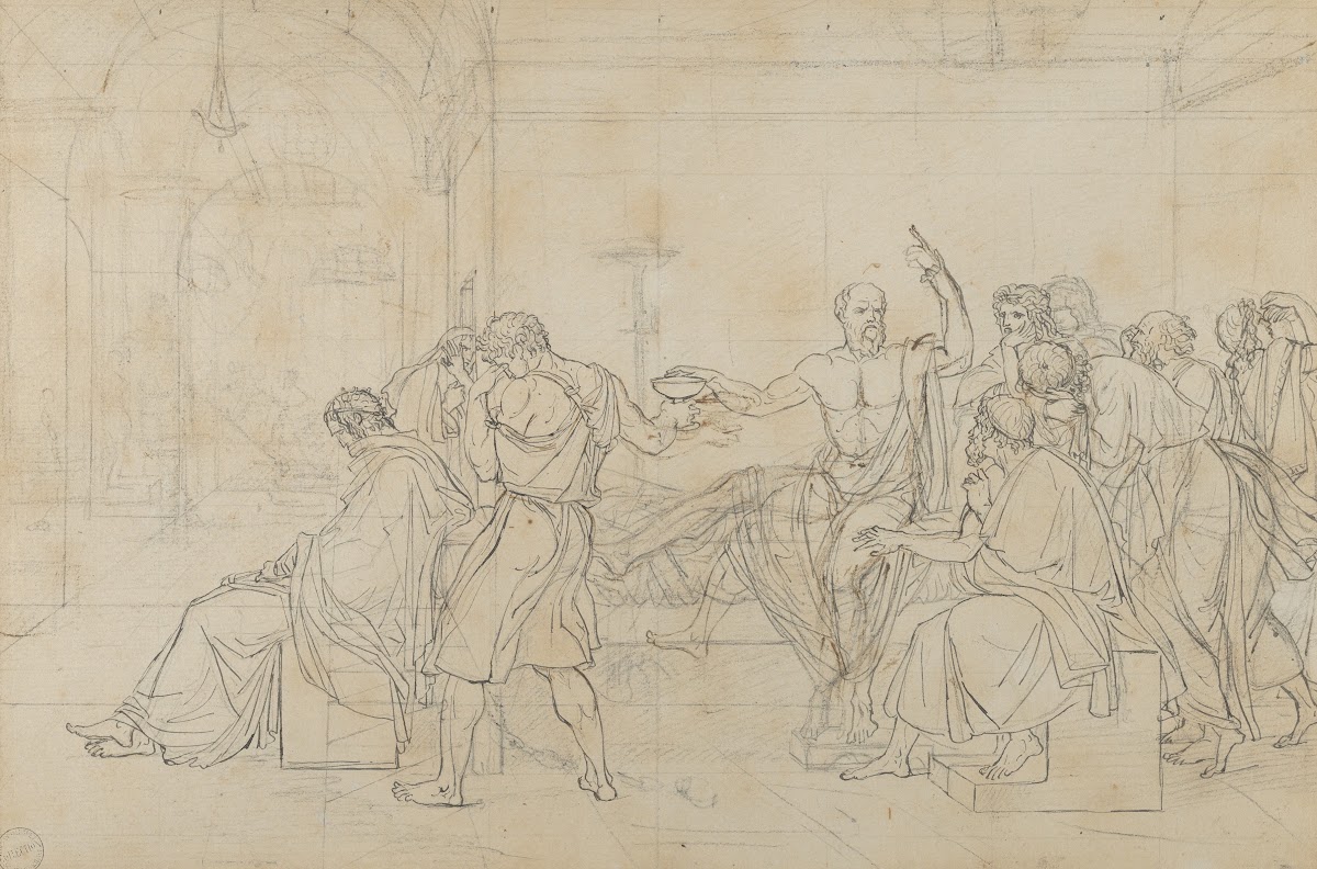 The Death of Socrates ca 1786