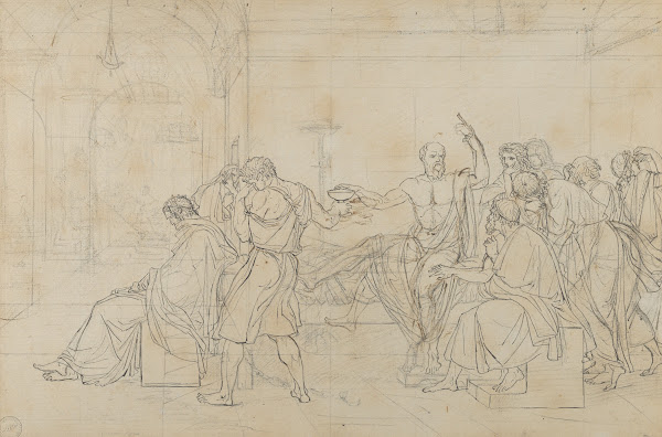 The Death of Socrates ca 1786