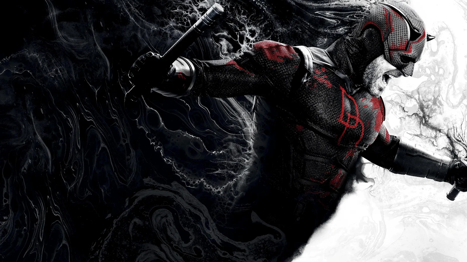 Marvel's Daredevil Action Poster - Digital Art 4K Wallpaper (3840x2160)