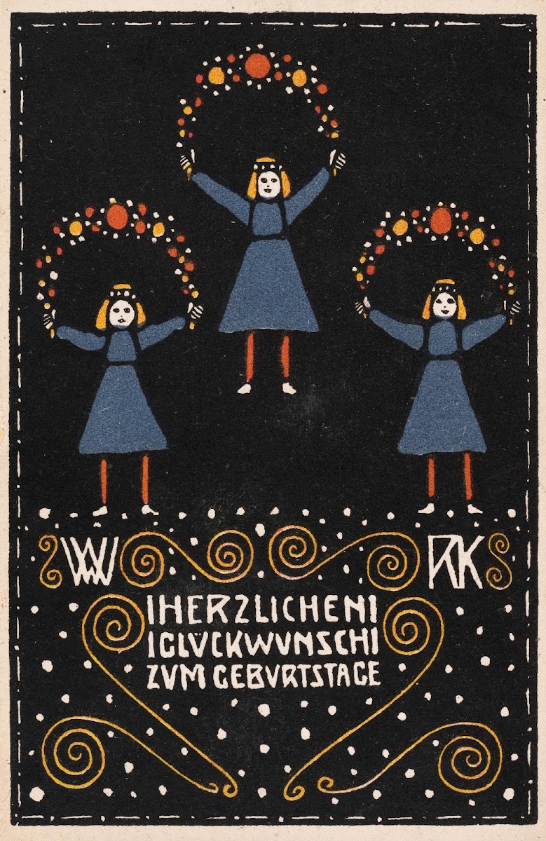 Nr 27 Geburtstagskarte 1907
