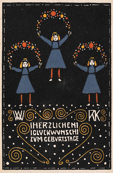 Nr 27 Geburtstagskarte 1907