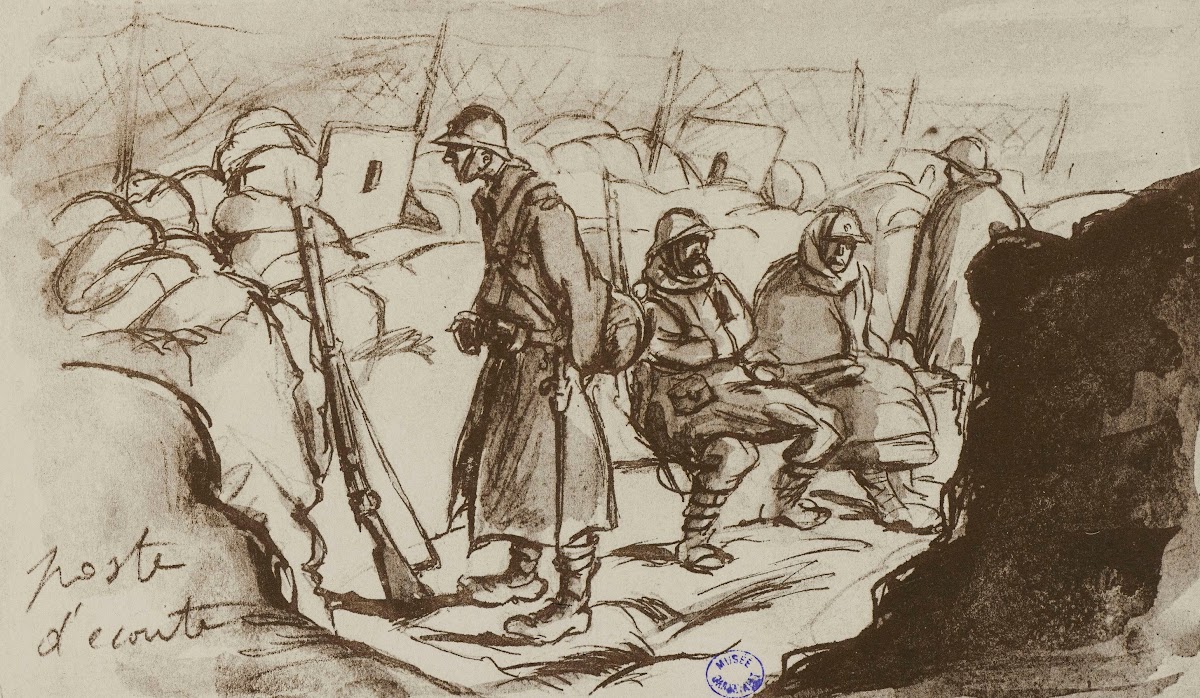 Poste découte 1915 1916
