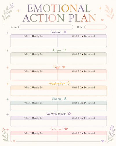 Emotional Action Plan