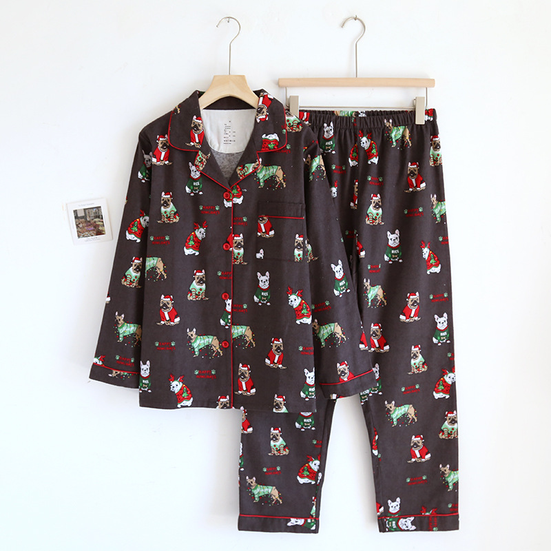 Couple Loungewear, Cotton, Brushed, Long Sleeve, Various Designs