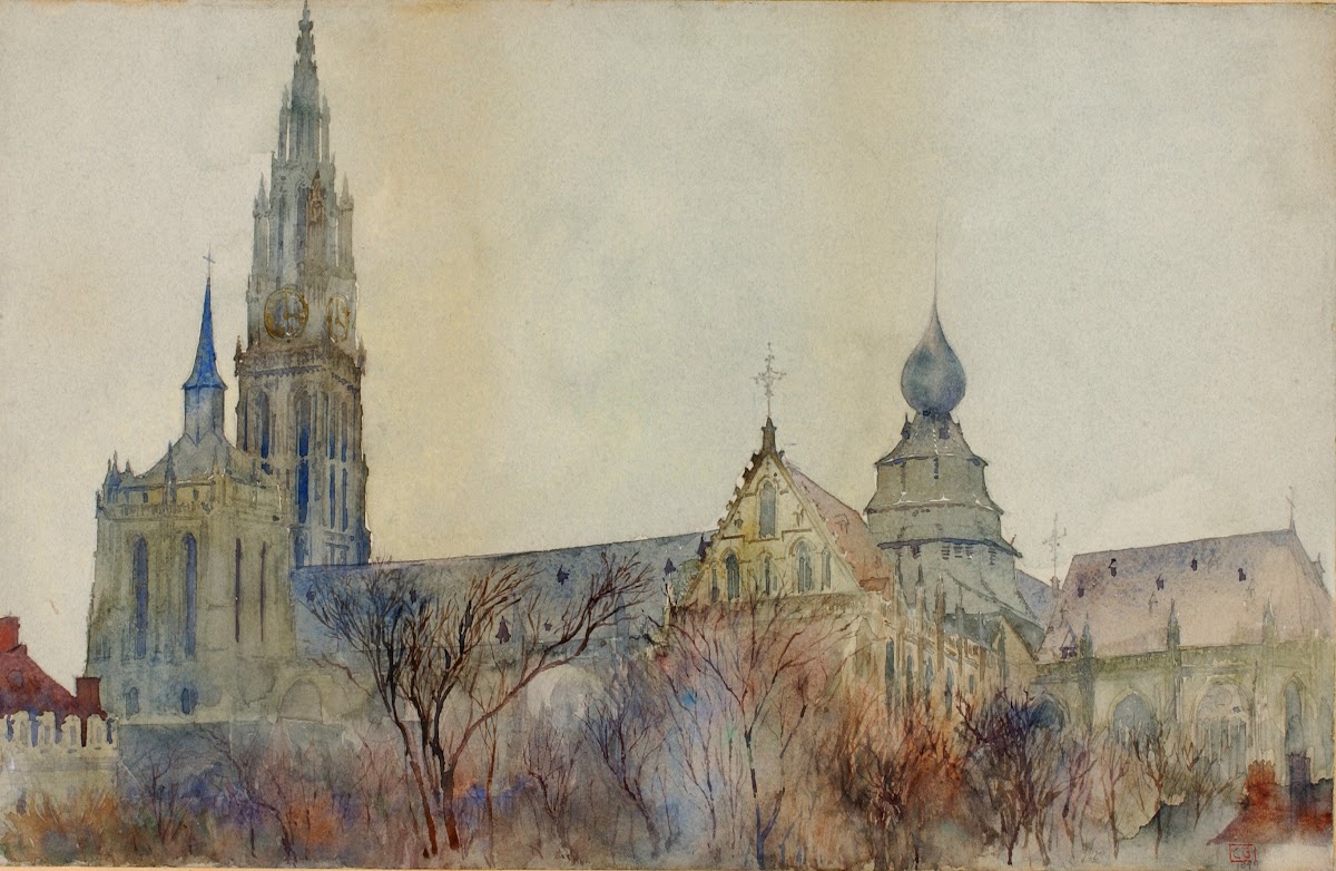 Antwerp Cathedral 1899