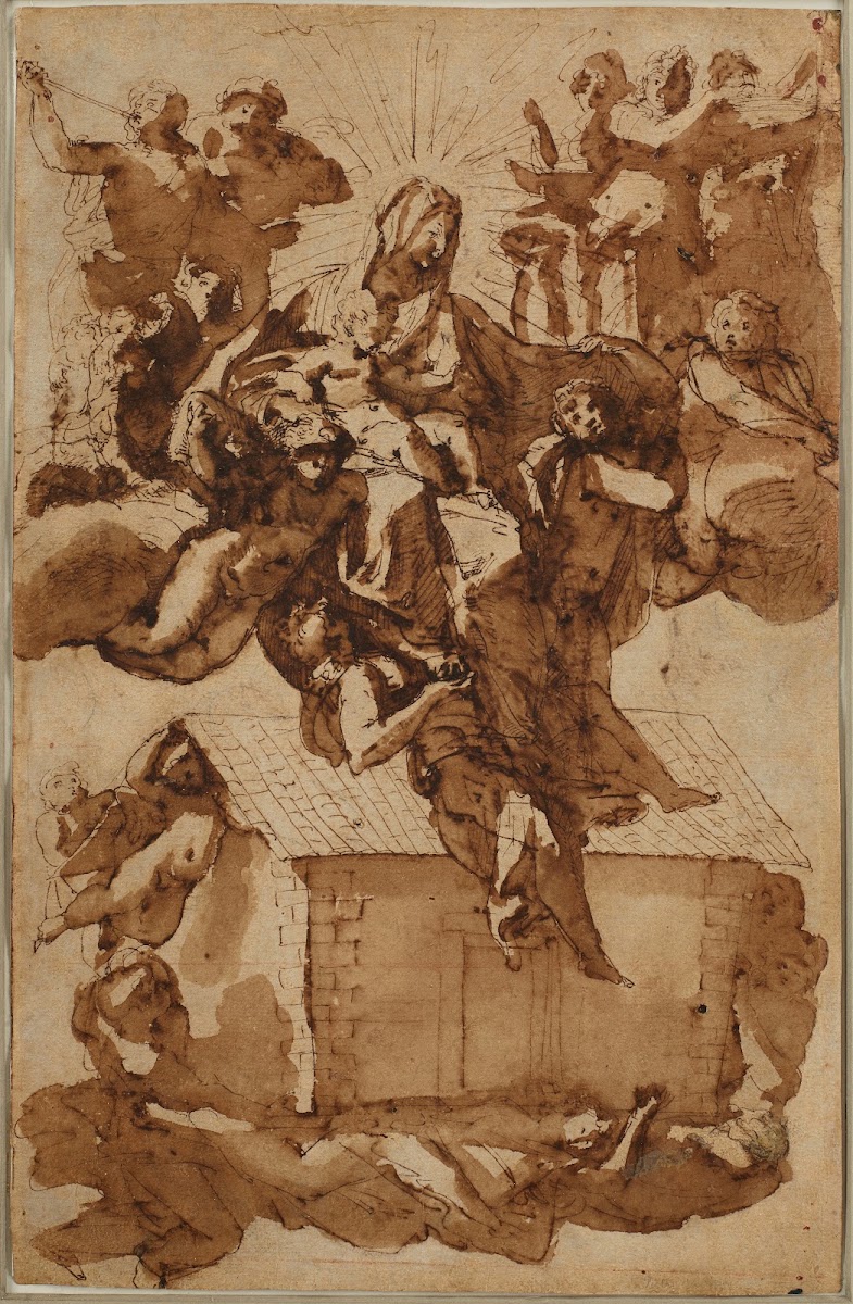 The Miracle of the Santa Casa of Loreto c 1700