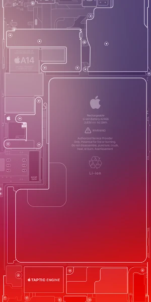 Schematic, Twilight Full HD iPhone Wallpaper Background