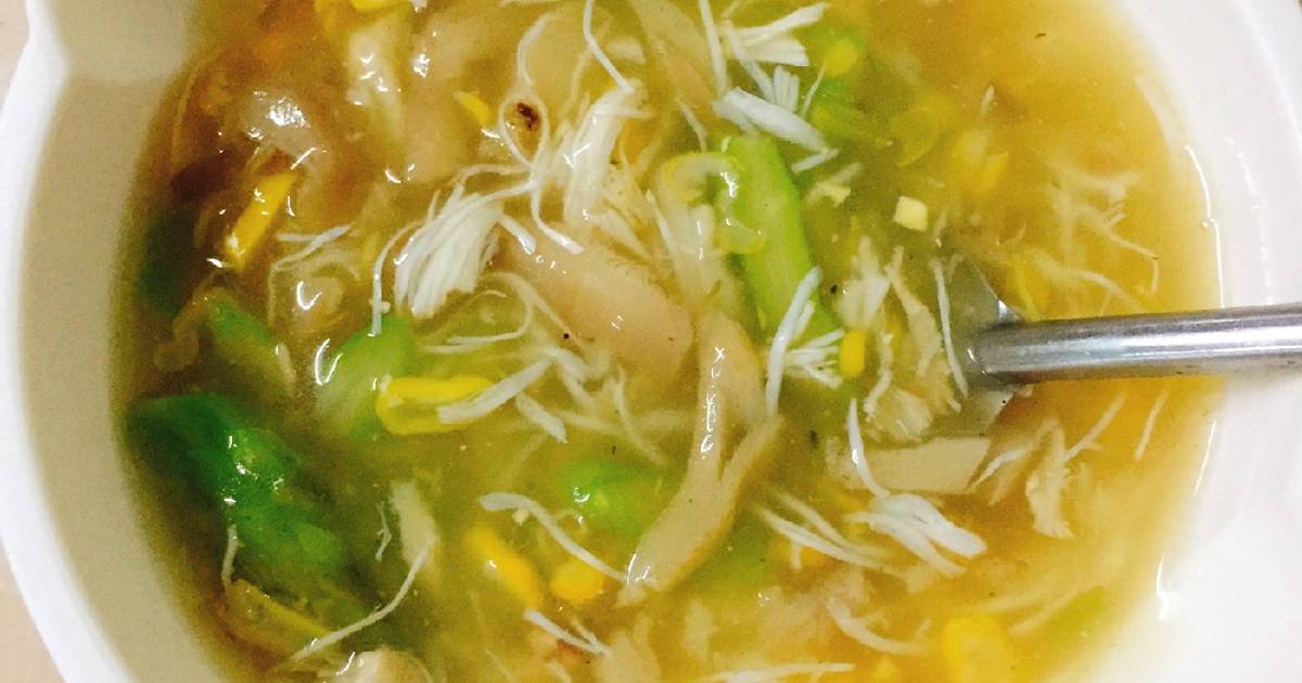 Soup cua cho bé