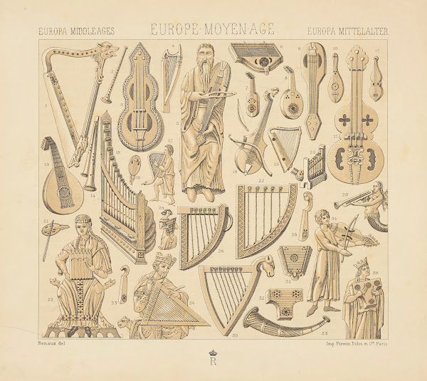 Instruments de musique du XIIe siecle au commencement du XVIe 1876 1888