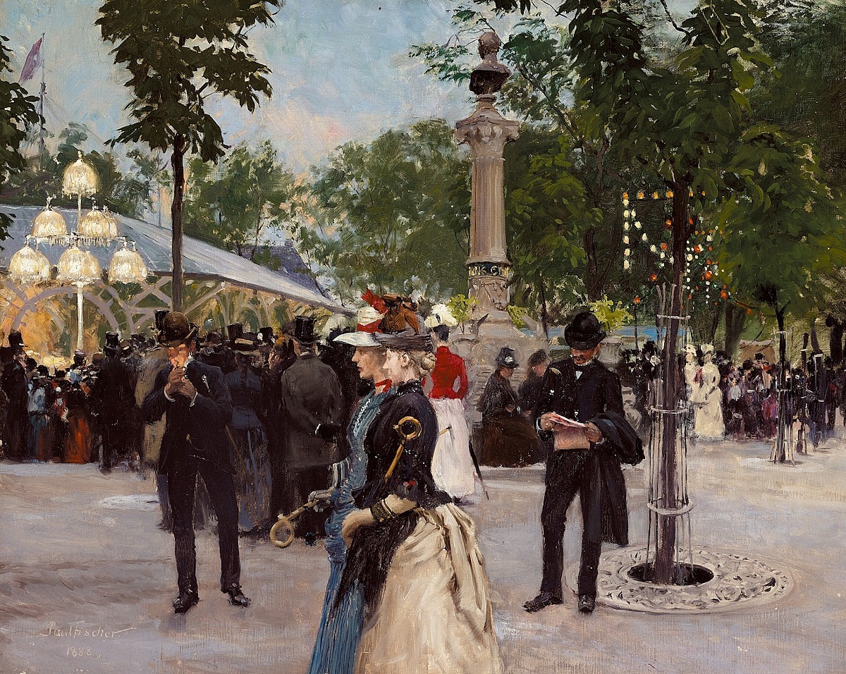Sommeraften i Tivoli 1888