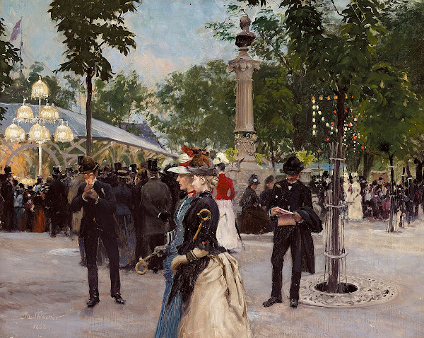 Sommeraften i Tivoli 1888