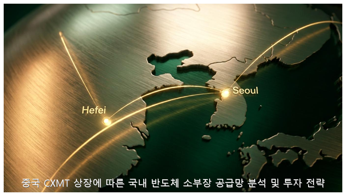 중국 CXMT 상장에 따른 국내 반도체 소부장 공급망 분석 및 투자 전략 핵심 안내 및 분석 인포그래픽 (2)