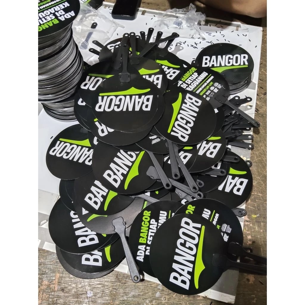 kipas promosi bahan Art carton — foto 2
