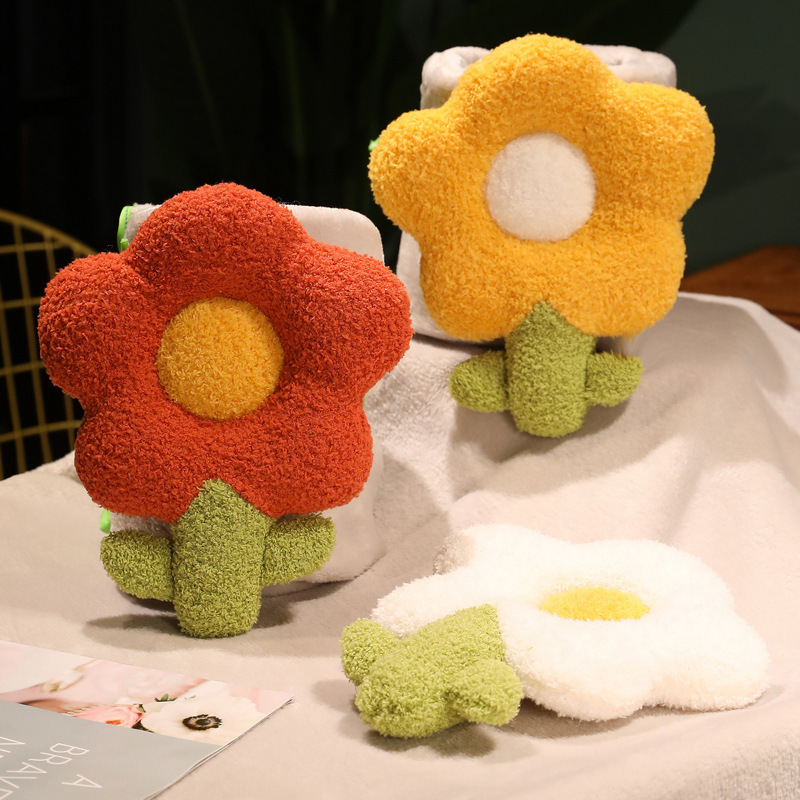 Fleecedecke mit Blumenmuster, leicht, 85×110 cm oder 100×165 cm