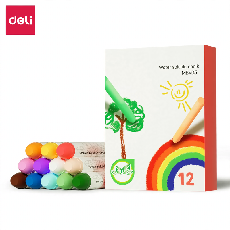 Kreide ohne Staub, verschiedene Farben und Mengen