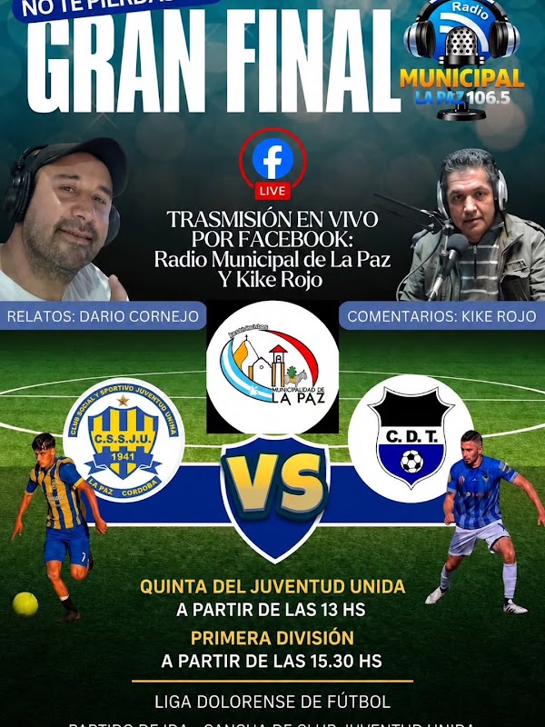 Transmisión en vivo Liga Dolorense de Fútbol