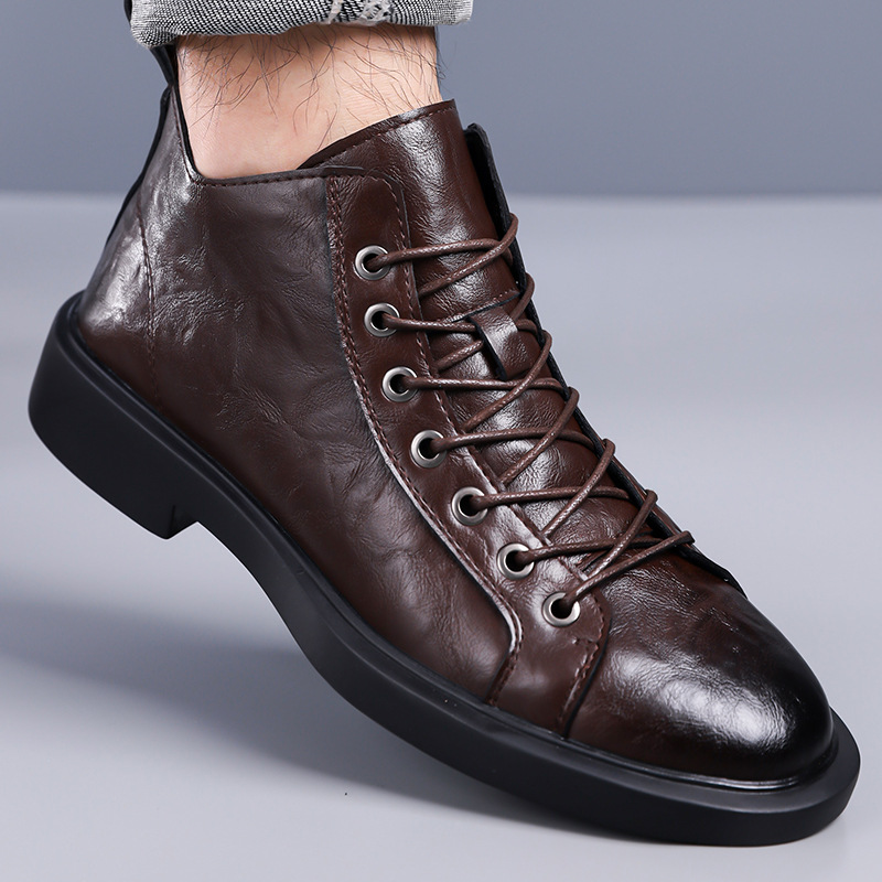 Vintage-Herren-Stiefel im britischen Stil