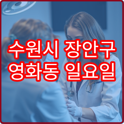 수원시 장안구 영화동 일요일 문 여는 병원