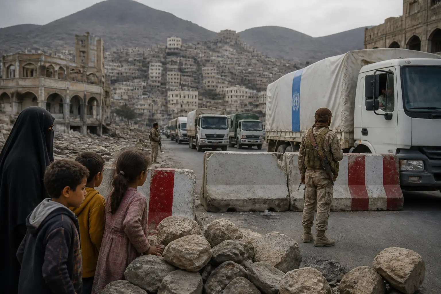 Editorial image for Yemeni city Taiz faces unmanageable crisis as aid access blocked