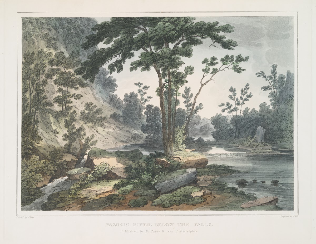 Passaic River below the falls 1819   1821