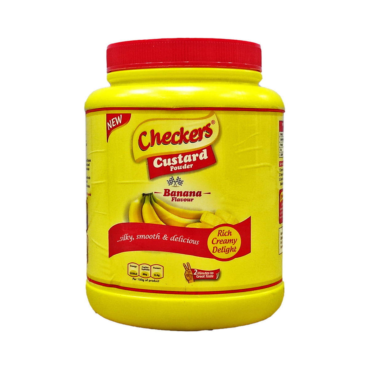 CHECKERS CUSTARD - BANANA FLAVOUR CUSTARD