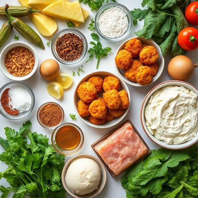 Ingredients for Crispy Keto Jalapeno Popper Bites Ready in 30 Minutes – Quick Homemade Snack
