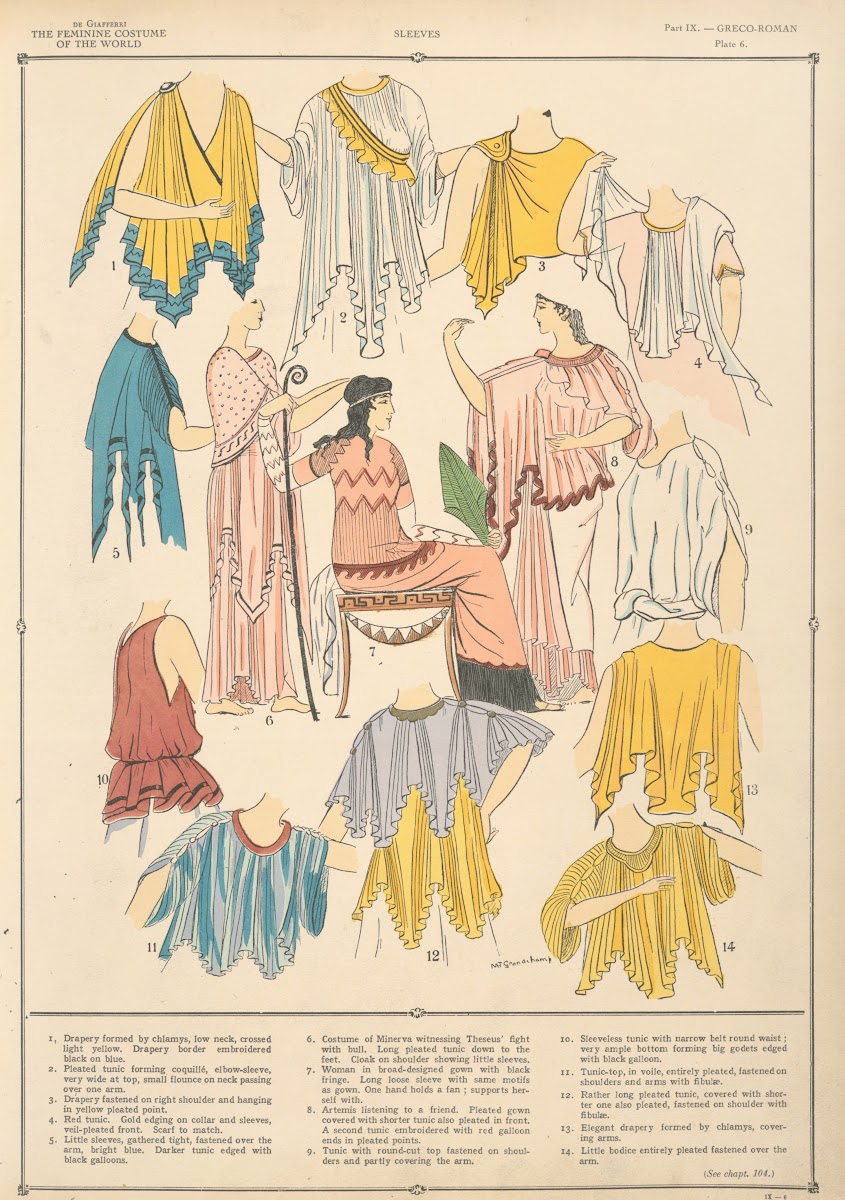 Greco Roman  Sleeves 1926 1927