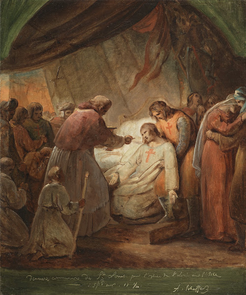 The Last Communion of Saint Louis 1823