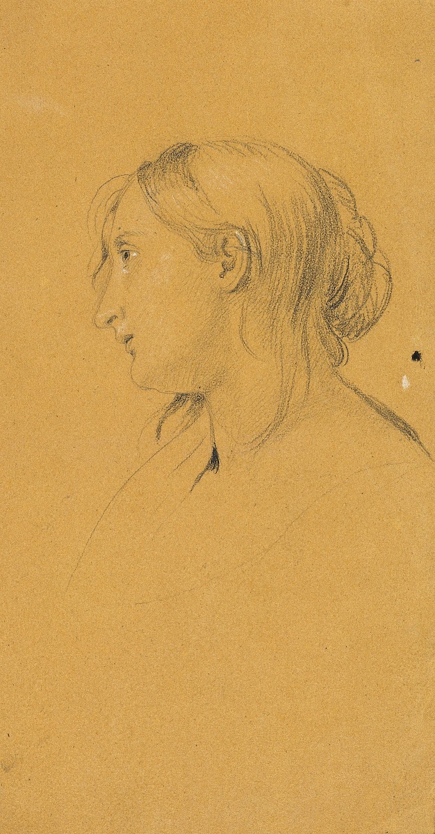 Studie zu Ossian und Malvina before 1821