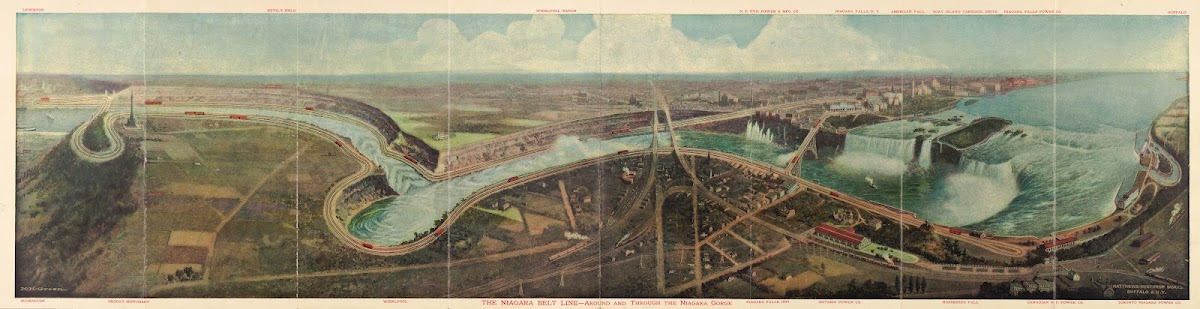 The Niagara Belt Line Around The Falls And Through The Famous Gorge 1917