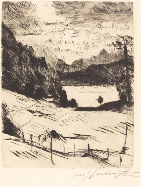 On the Walchen Sea Am Walchensee 1920