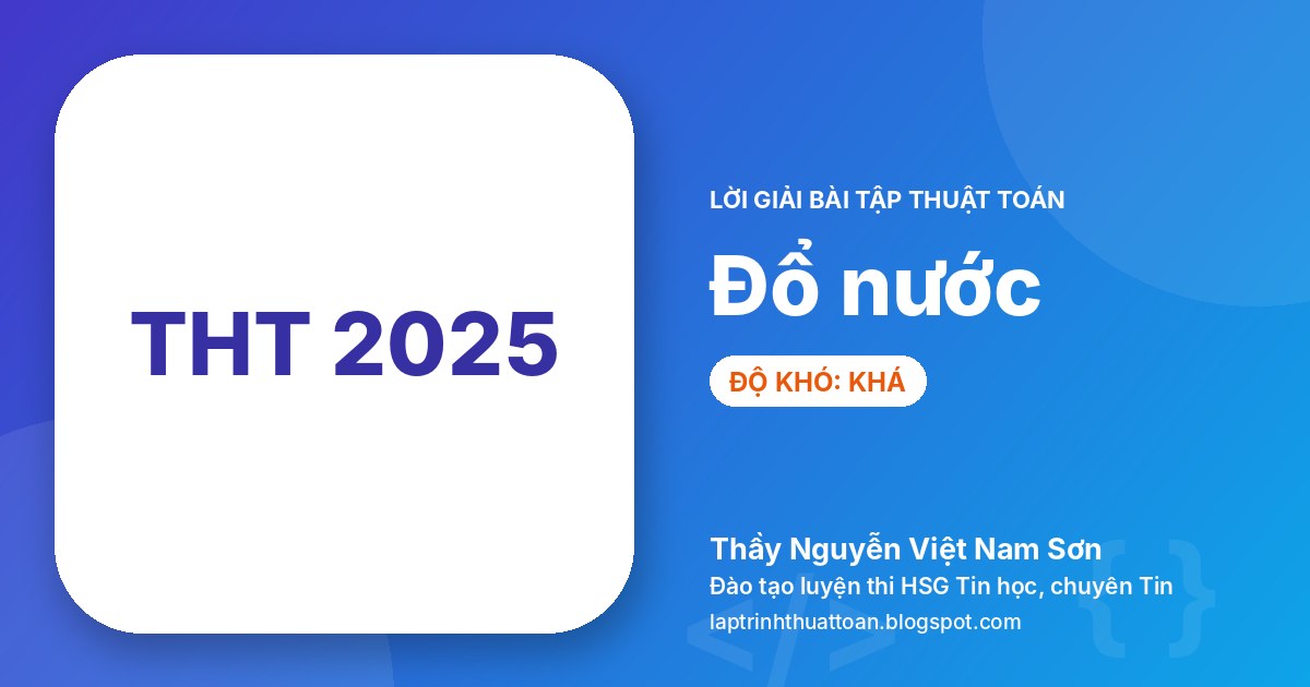 Đổ nước