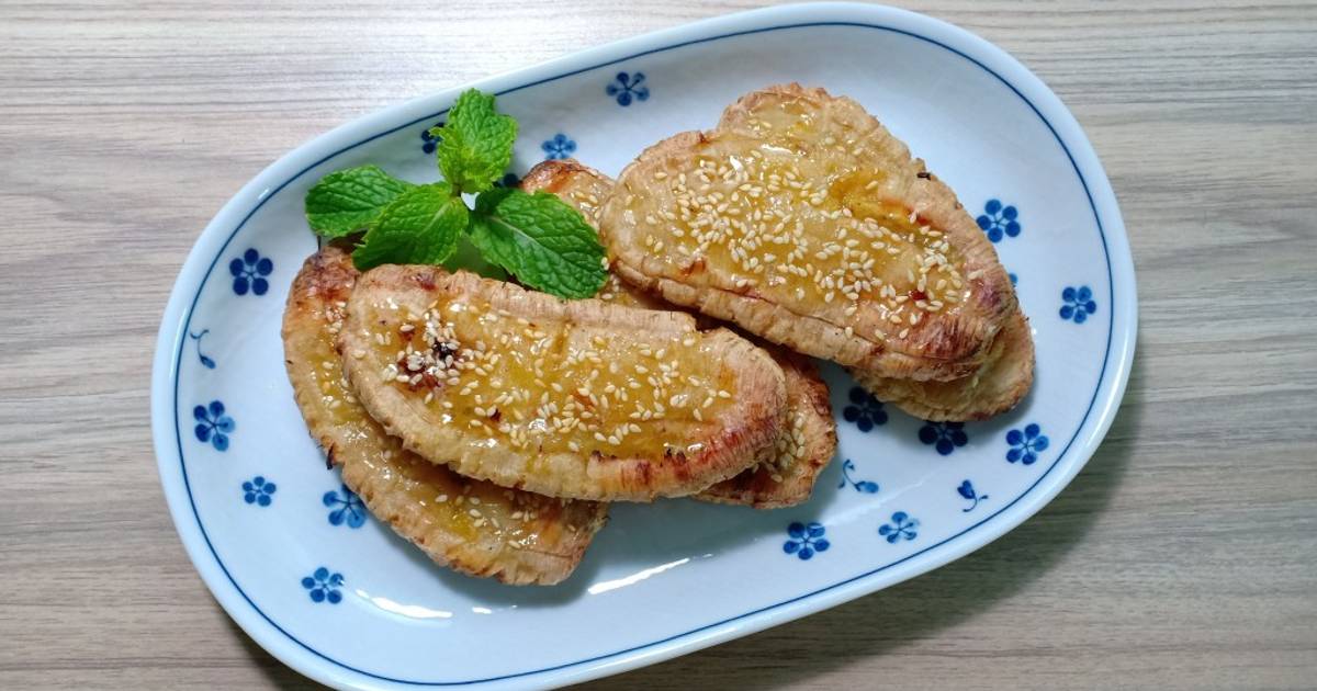 Chuối nướng mật ong