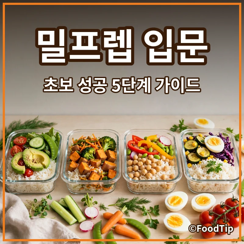작심삼일 끝! 초보도 성공하는 일주일 밀프렙 식단: 바쁜 직장인 위한 5단계 가이드