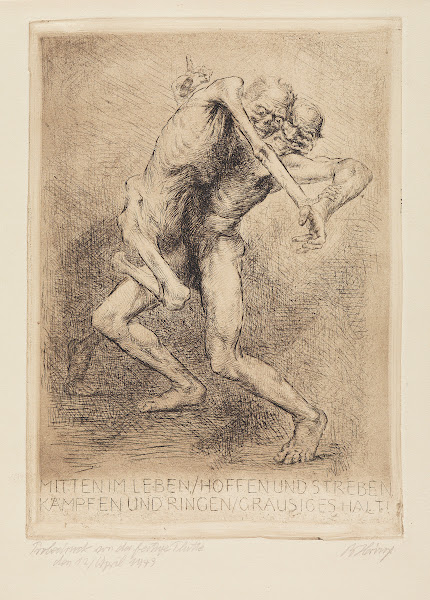 Ein Totentanz Zwölf Stichradierungen und Sinnsprüche 1939 1943
