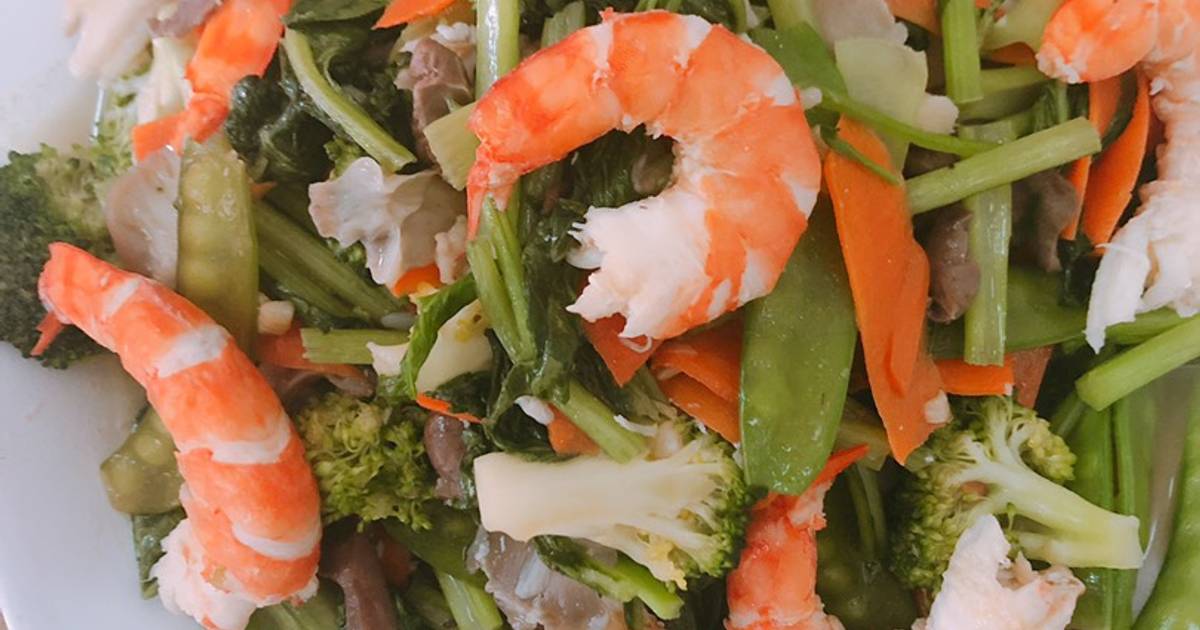 Tim heo xào thập cẩm
