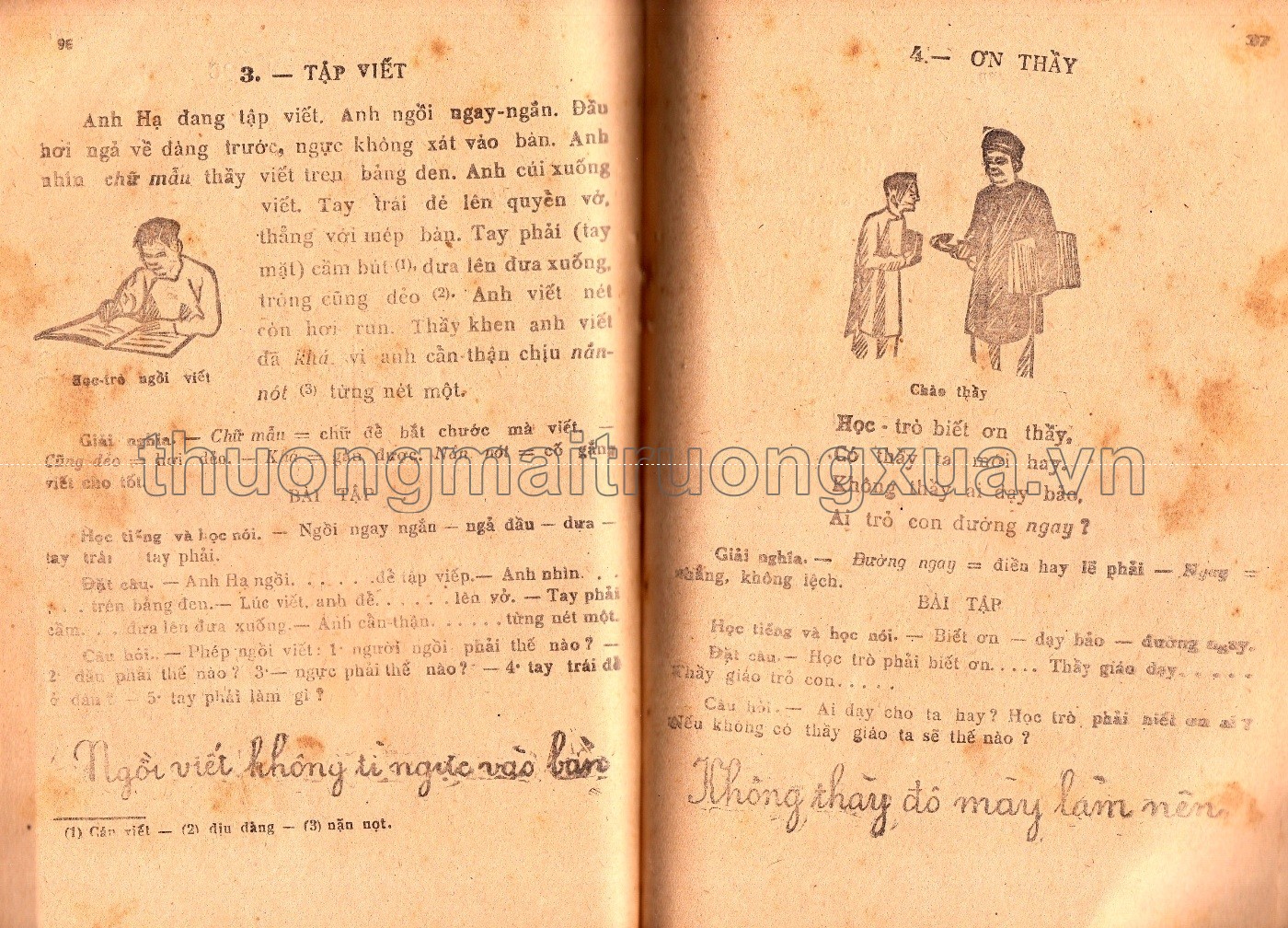 Sách học Quốc văn lớp năm (1952) - Trang 231