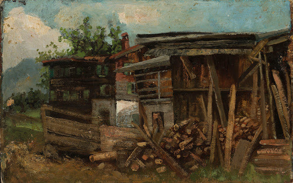Little house in the mountains